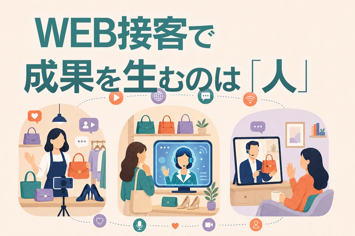 WEB接客で成果を生むのは「人」